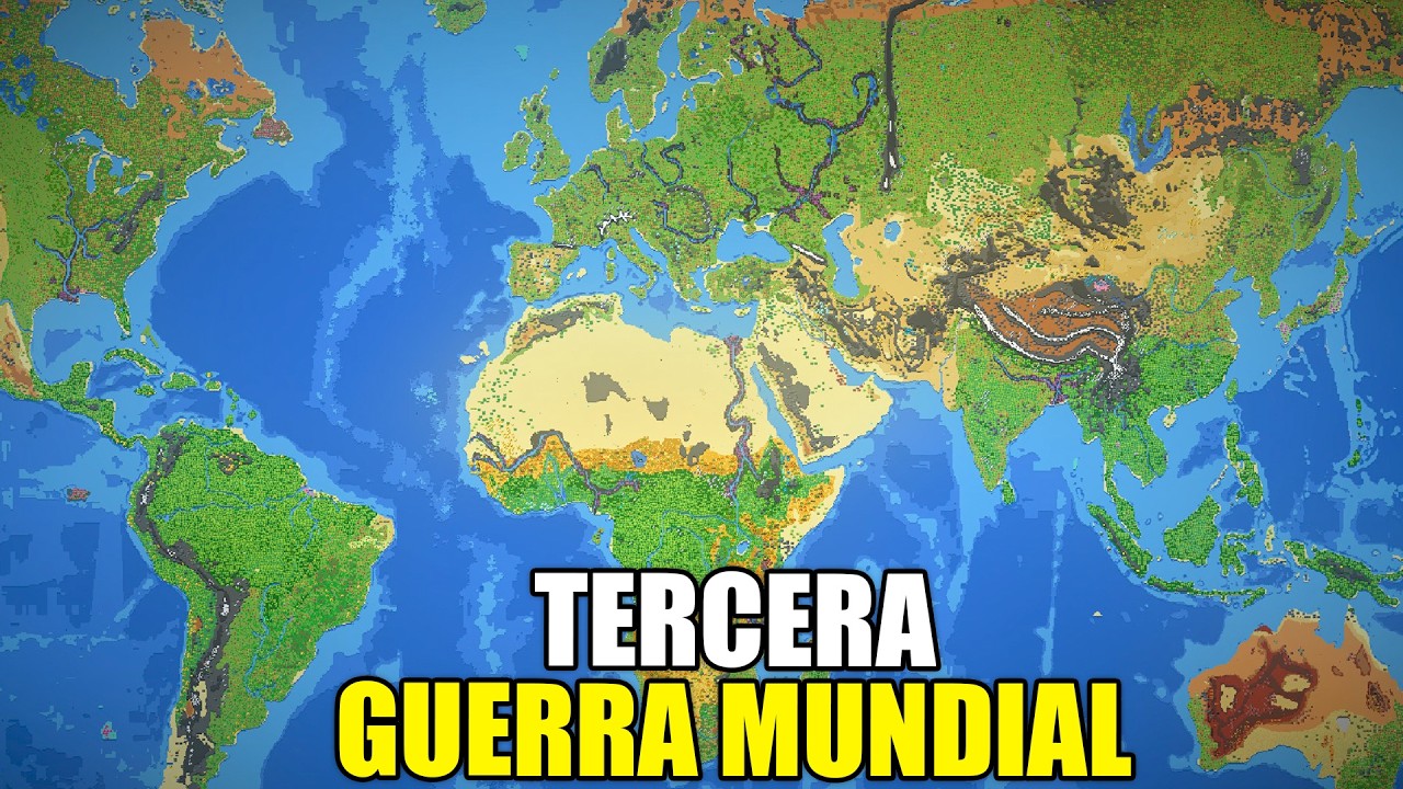Simulé la TERCERA GUERRA MUNDIAL en WorldBox
