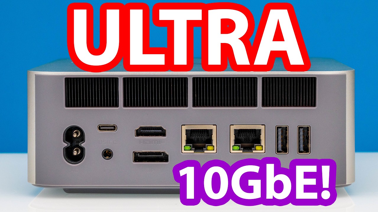An ULTRA Mini PC with 10GbE and GPU Beelink GTi15 Ultra