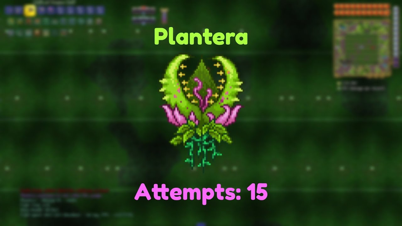 Plantera Nohit Calamity Mod Death Mode