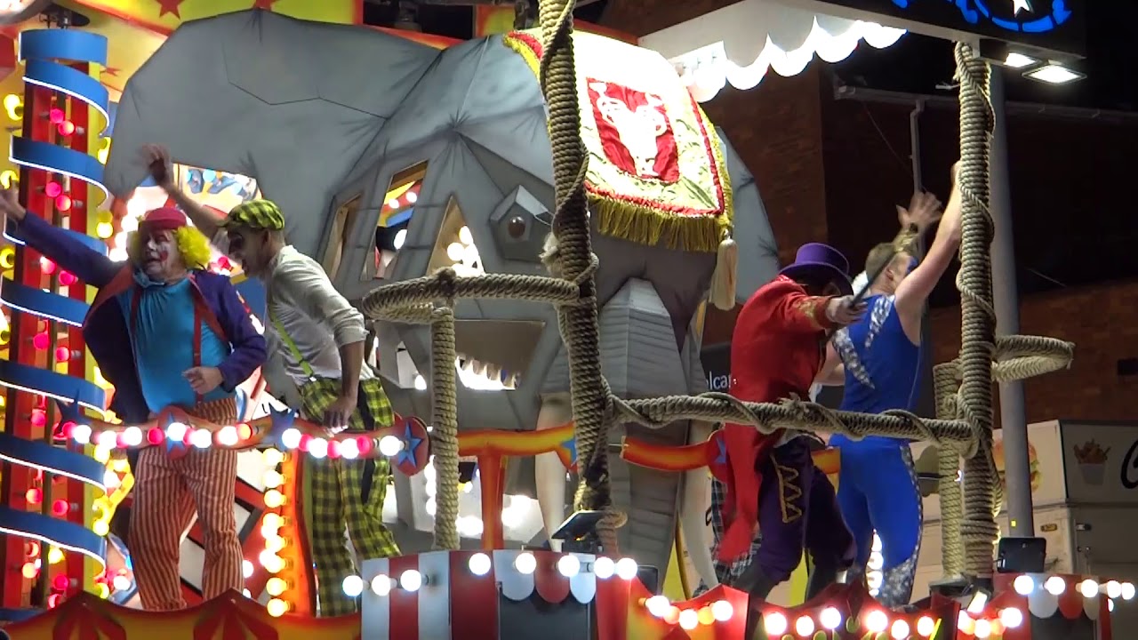 Ramblers CC Barnum's Parade Bridgwater Carnival 2018
