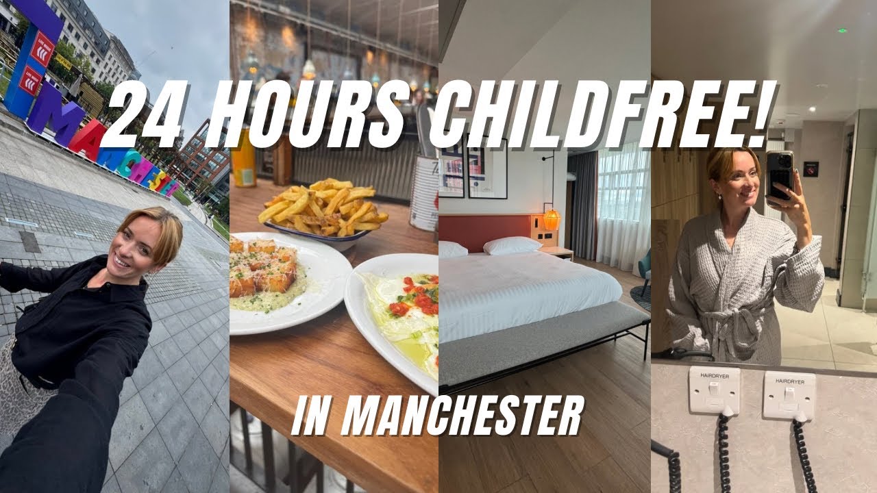 Come to Manchester With Me. 24 Hours CHILD FREE. Day in the Life Daily Vlog