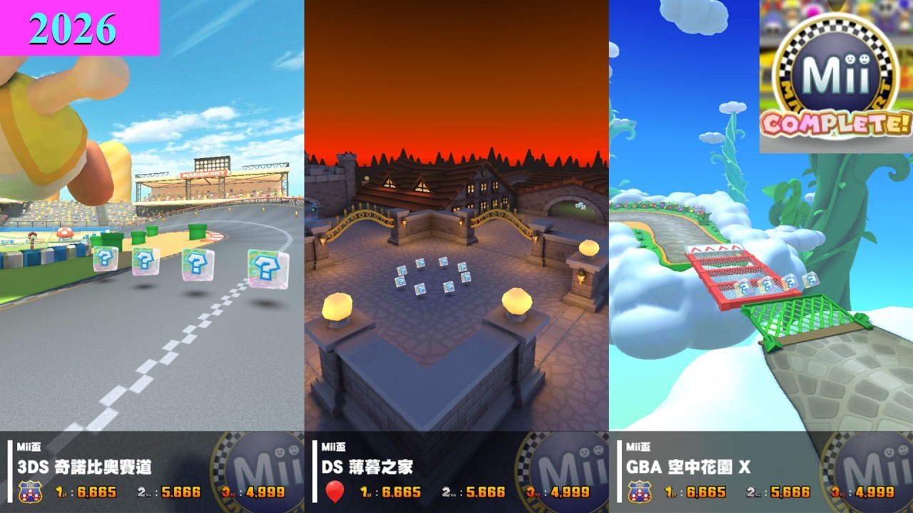 Mario Kart Tour 醫生巡迴賽2026-Mii盃