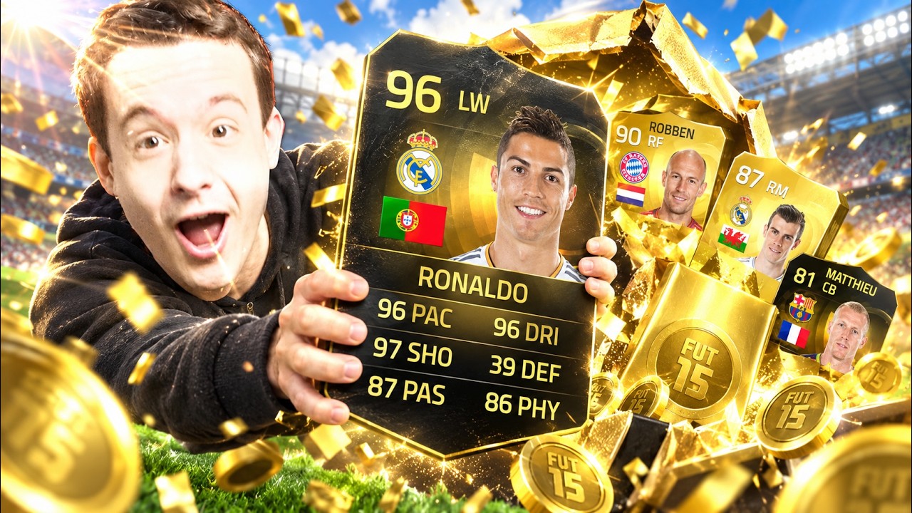 OUR LUCKIEST FIFA 15 PACK OPENING EVER!!! - TWOSYNC
