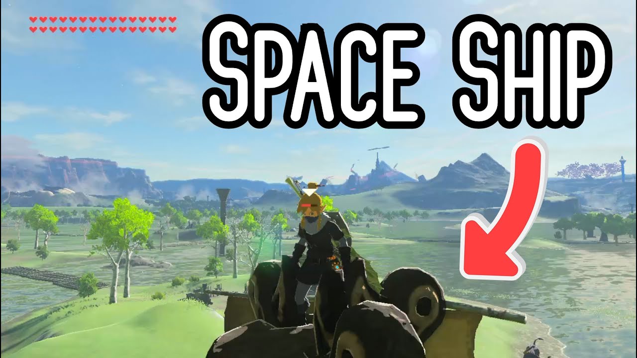 Attempting To Go To Space In BotW