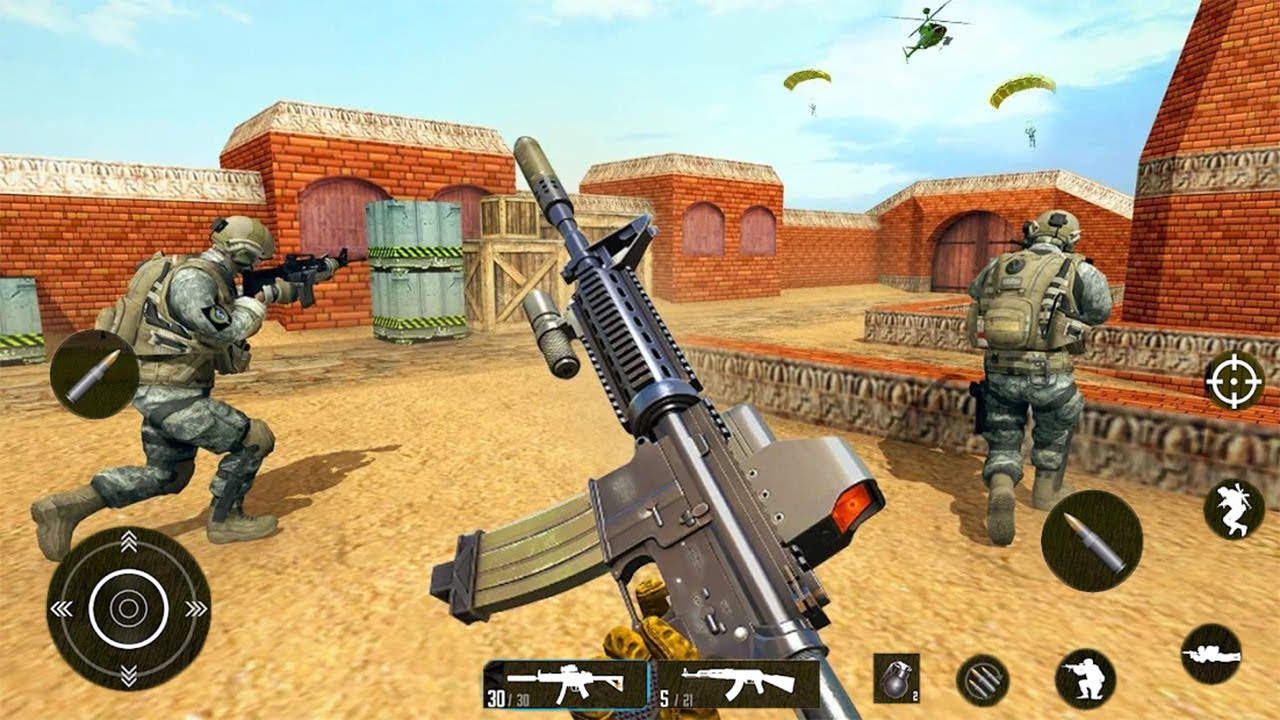 Counter Terrorist Critical Strike CS Shooter 3D – PUBG – Free Fire – Call of Duty 4
