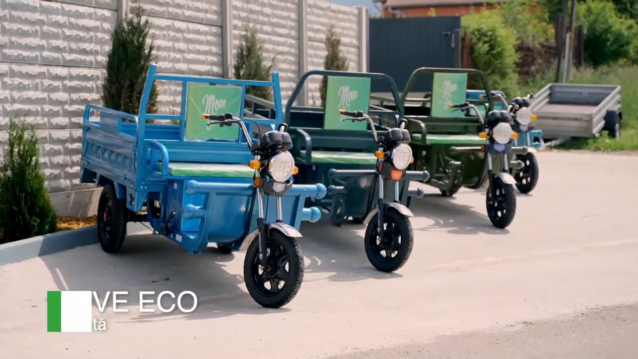 Triciclu Electric prezentare Move eco 45 de km /h citiți în descriere pentru m-ai multe detalii.