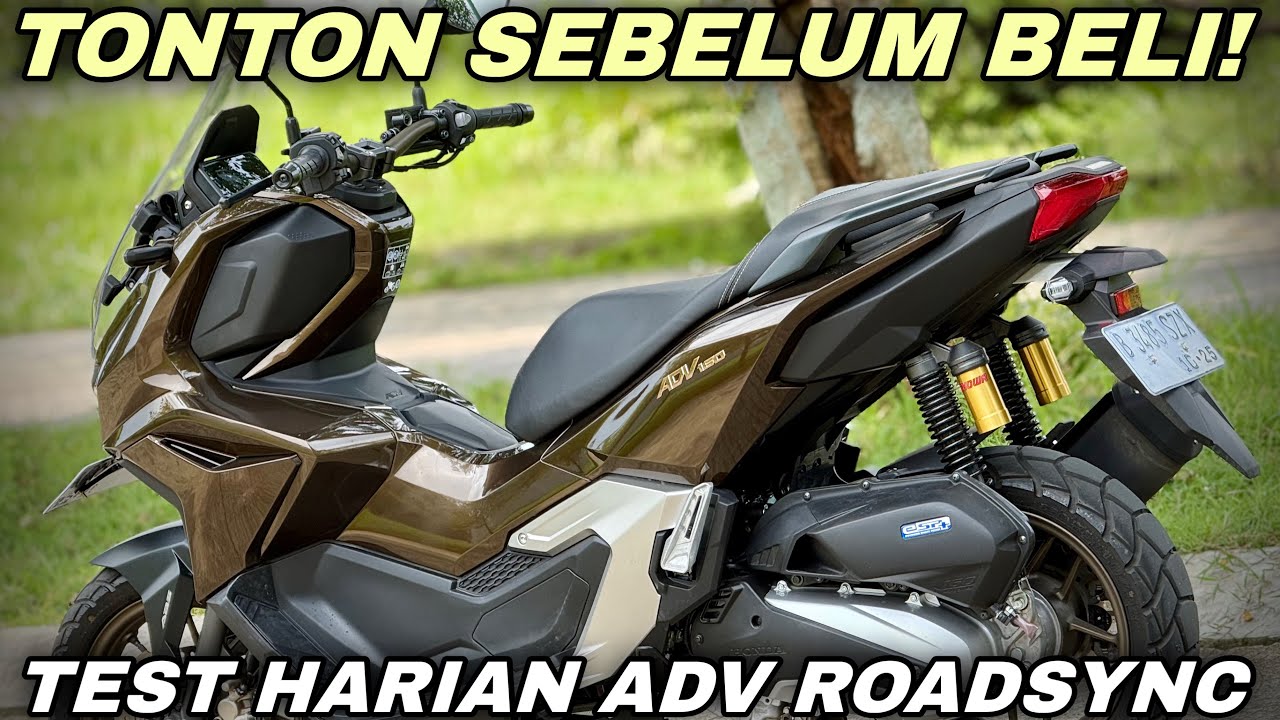 MUST WATCH BEFORE BUYING‼️HONDA ADV 160 ROADSYNC DAILY TEST