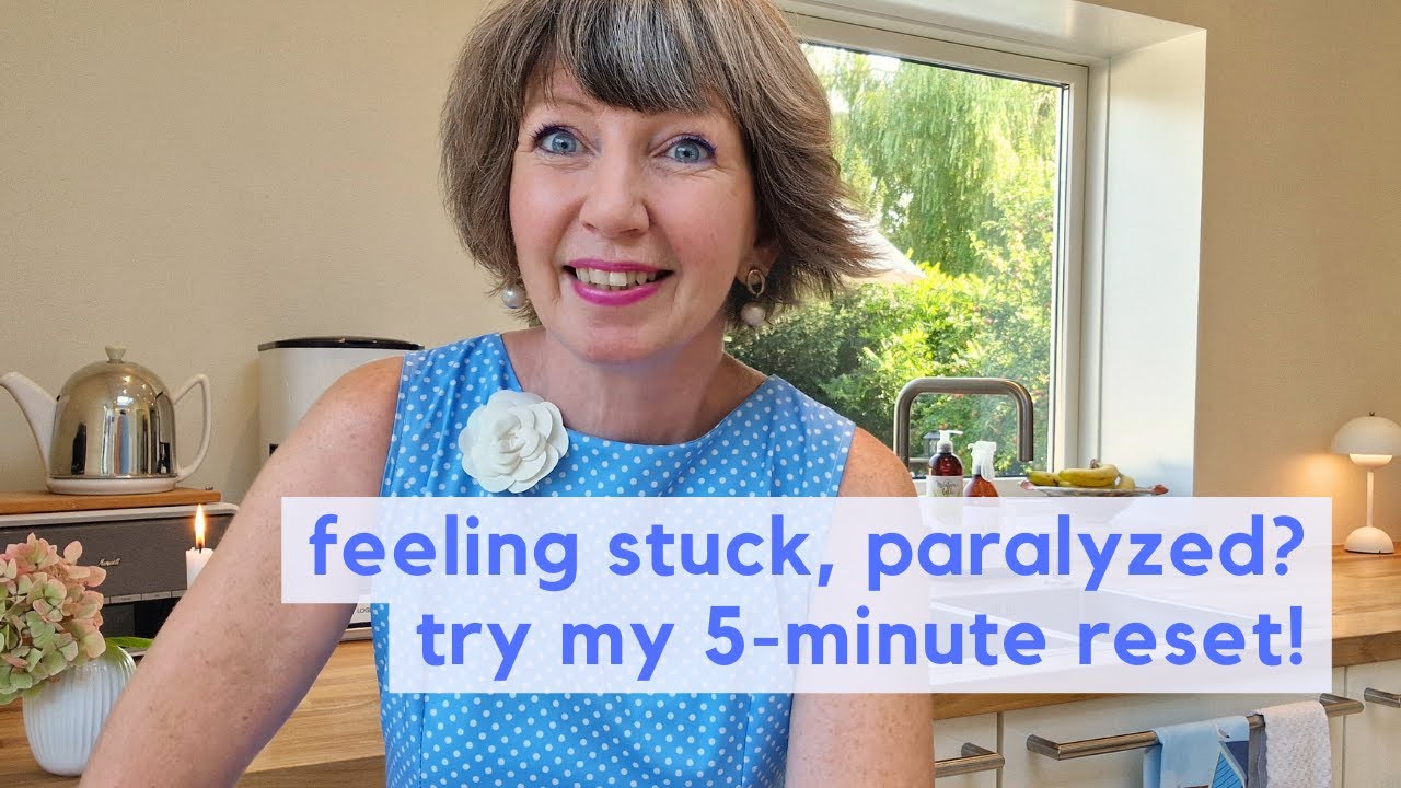 Overwhelmed? Back on track in 5 MINUTES! Simple reset routine tips