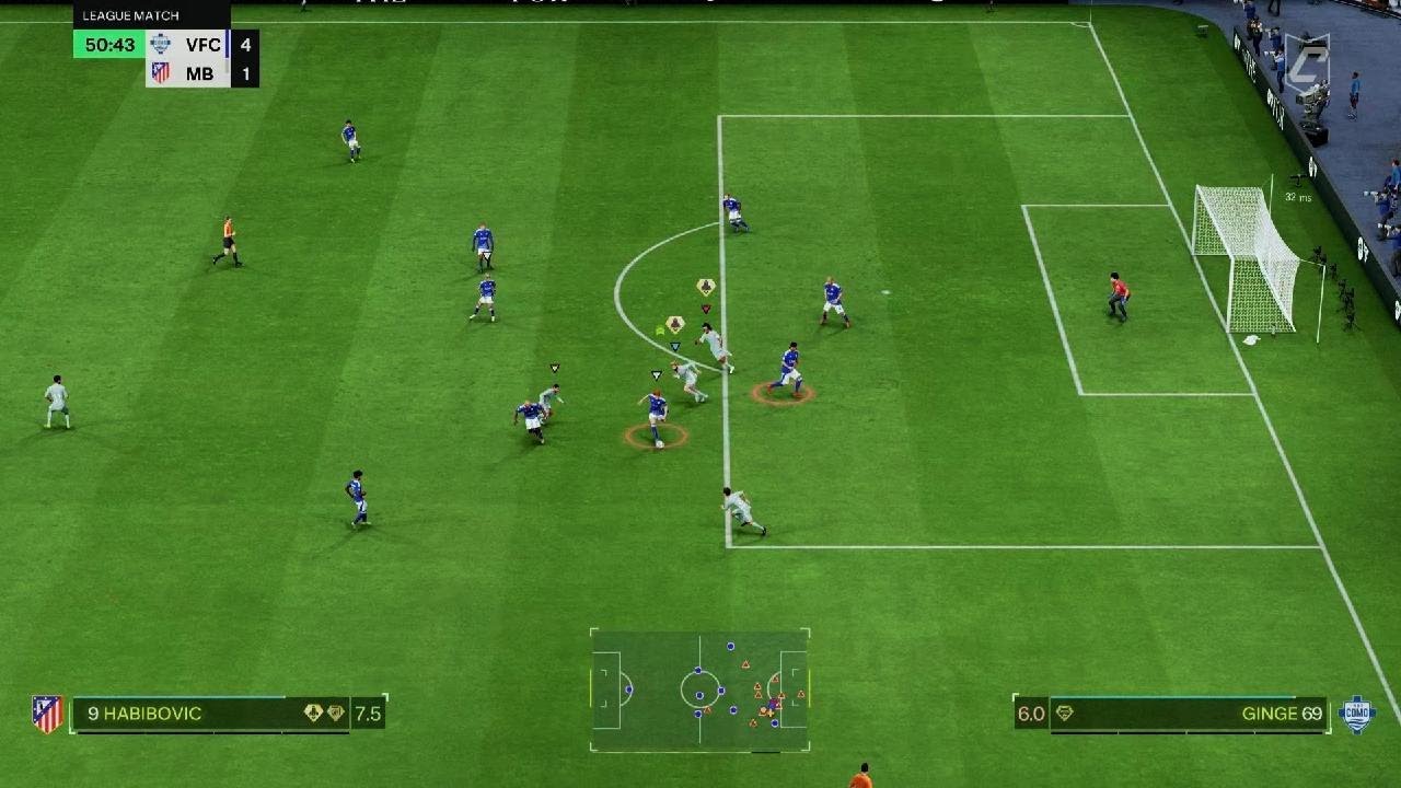 TWO RED CARDS 8-4 DUB CRAZINESS - FC25