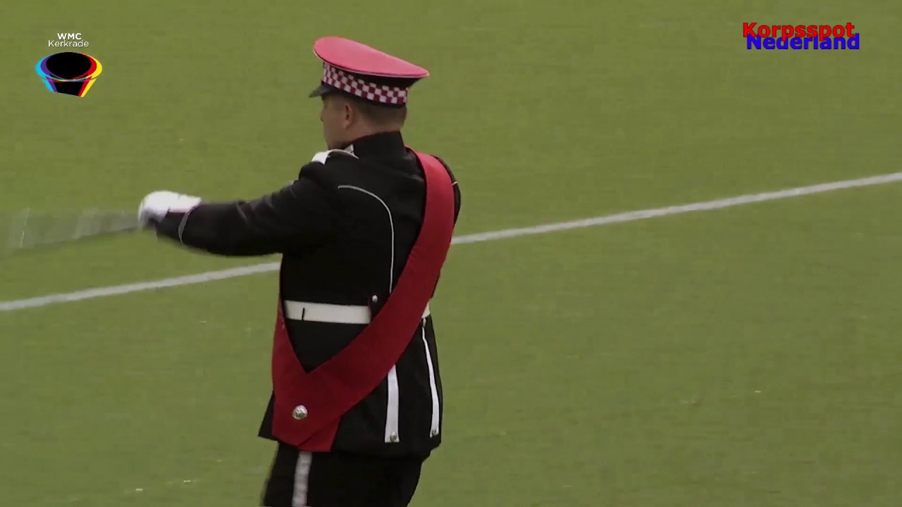 Drumfanfare Exempel tijdens WMC Kerkrade 2017