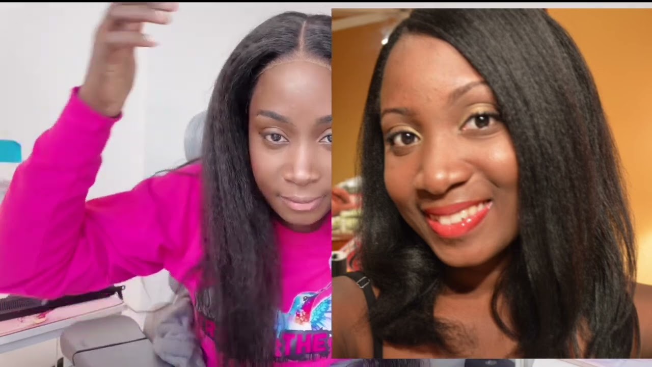 Novice lace wig review| Domiso straight kinky