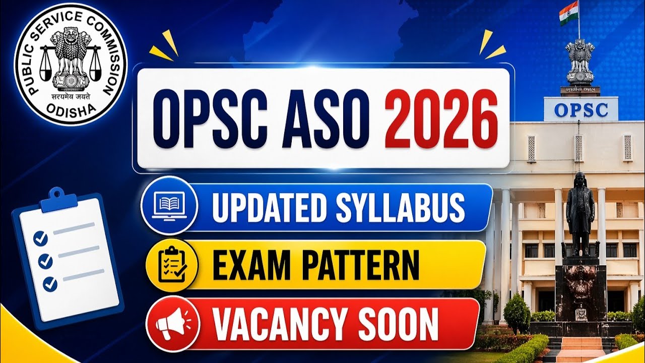 OPSC ASO 2026 NEW SYLLABUS & EXAM PATTERN I #opscasopreparation #aso #opscaso #rajatsir