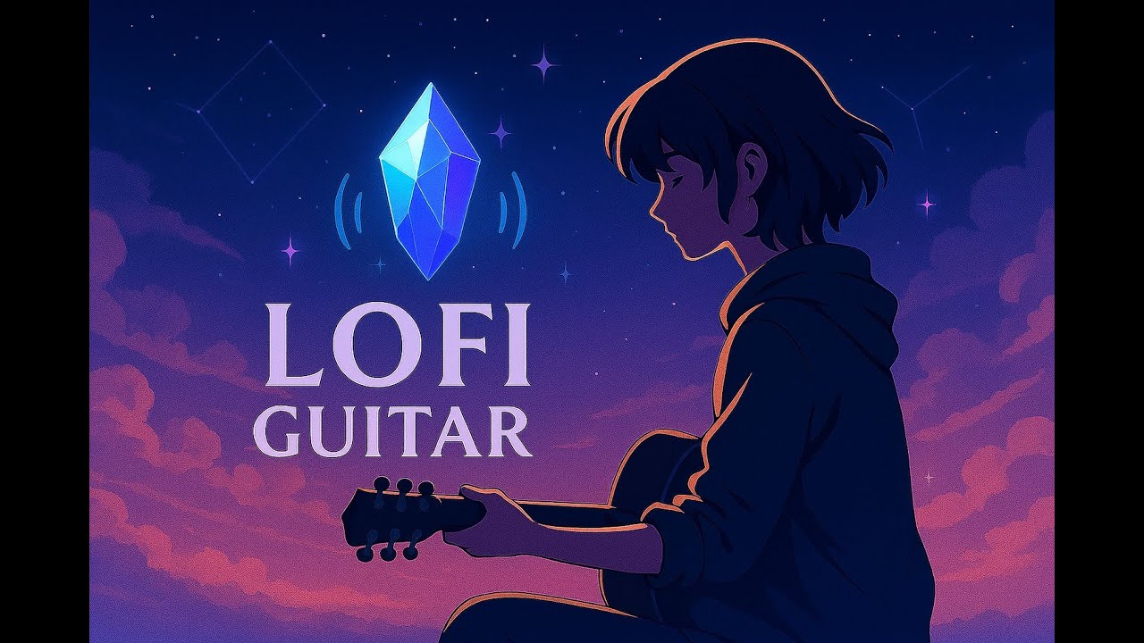 Whispers of the Evening Guitar – Lofi Anime Chill Loop