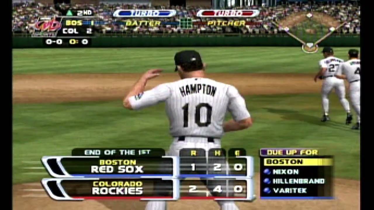 MLB Slugfest 2003 - Boston Red Sox vs Colorado Rockies