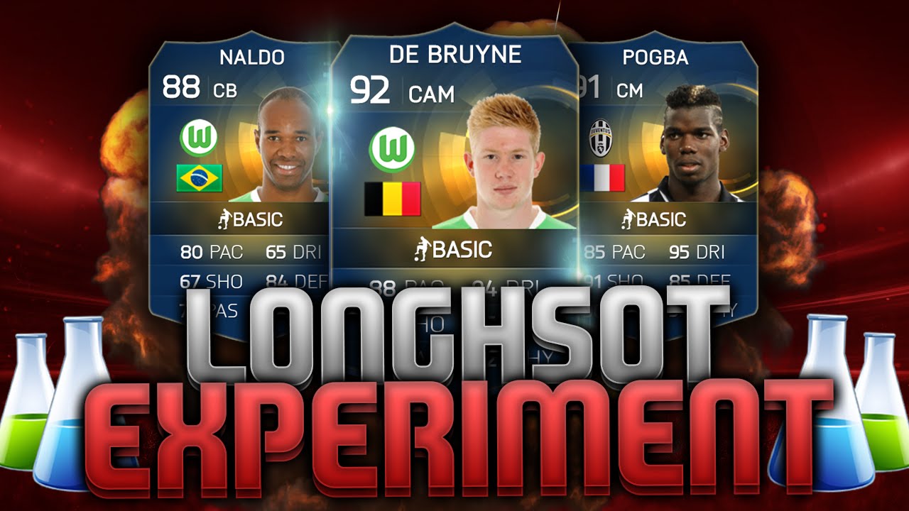 LONGSHOT EXPERIMENT!!! CREATING THE TEAM!!! FIFA 15 ULTIMATE TEAM