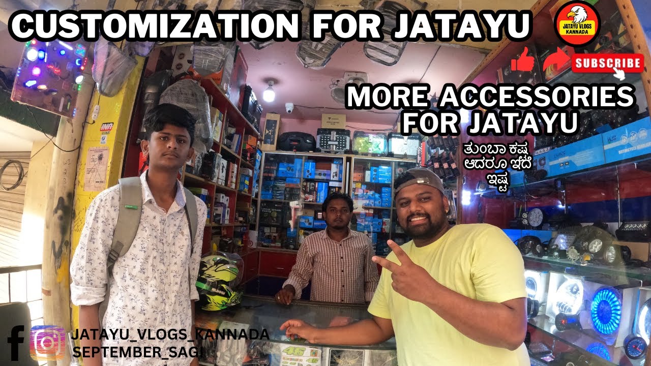 comeback after long time |new accessories for jatayu 