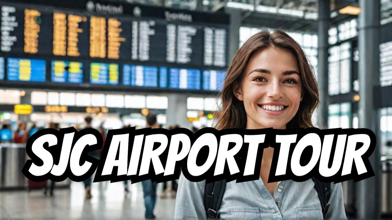 San Jose Airport // SJC // 4K Walking Tour