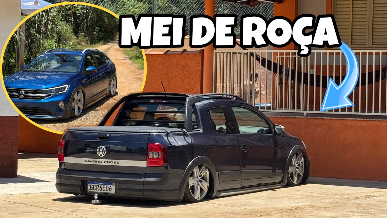 RODAGEM PARA A ROÇA , FOMOS EM UM COMBOIO DE CARRO BAIXO