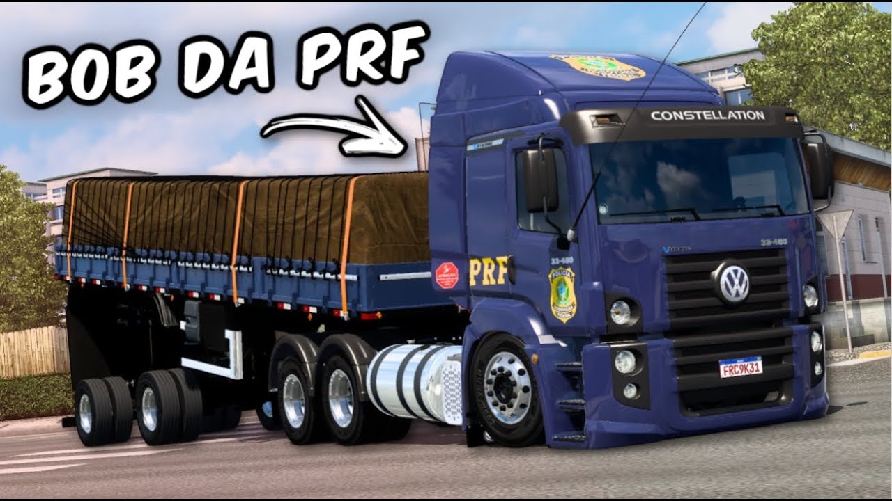MONTEI UM BOB QUALIFICADO DA PRF | ETS2 1.53 MOD FREE