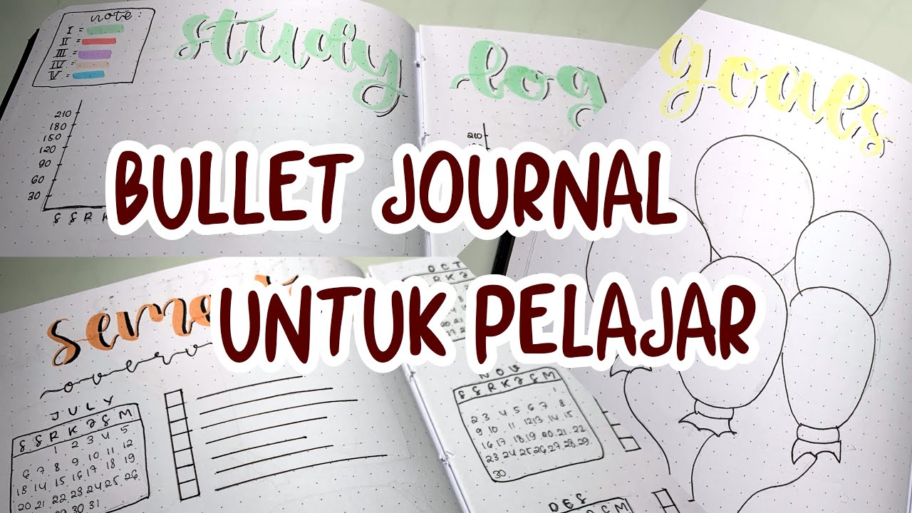 bullet journal setup for student / untuk pelajar | ft. Sheryl Callista || indonesia🇮🇩