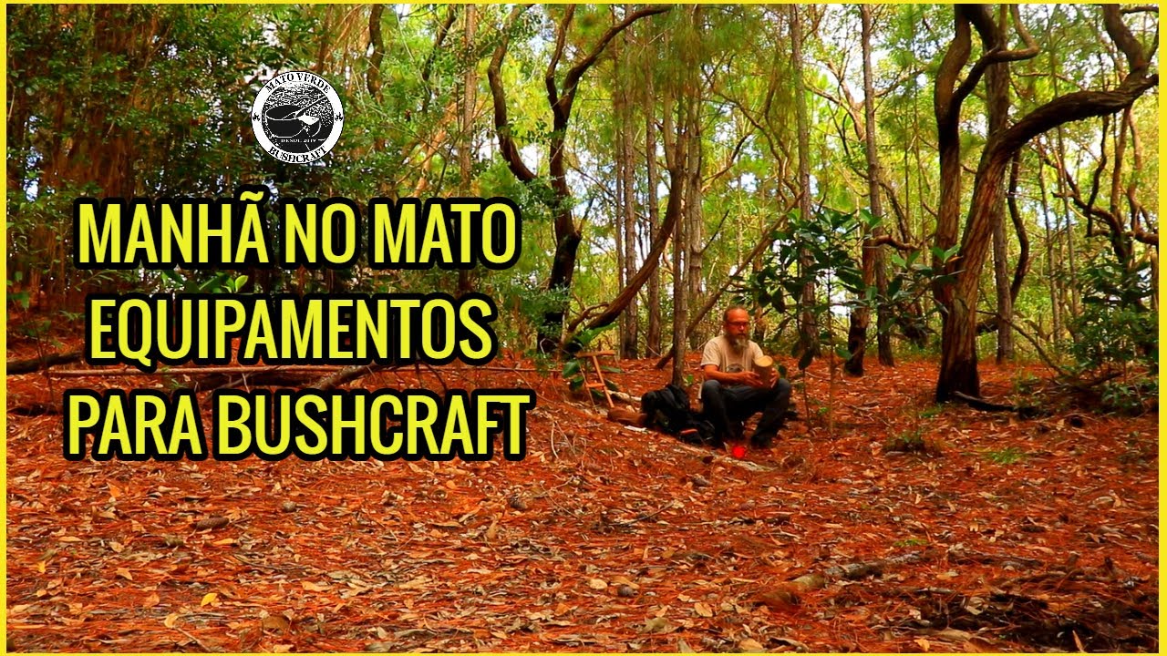 EQUIPAMENTOS PARA BUSHCRAFT / TRADO MANUAL