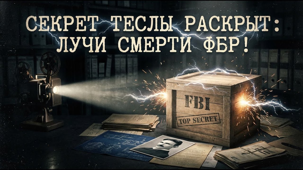 Лучи Смерти: Почему ФБР засекретило архив Теслы?