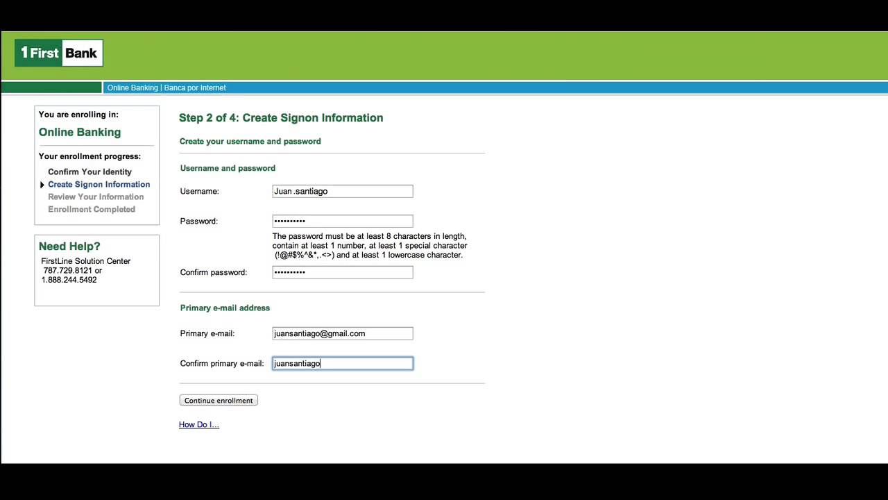 FirstBank - Online Banking Tutorial