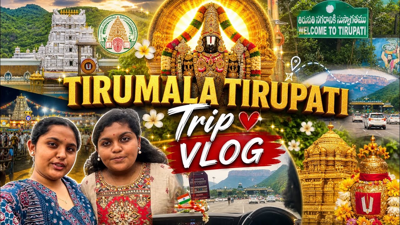 My fav place on earth-Tirumala Tirupati vlog🫀