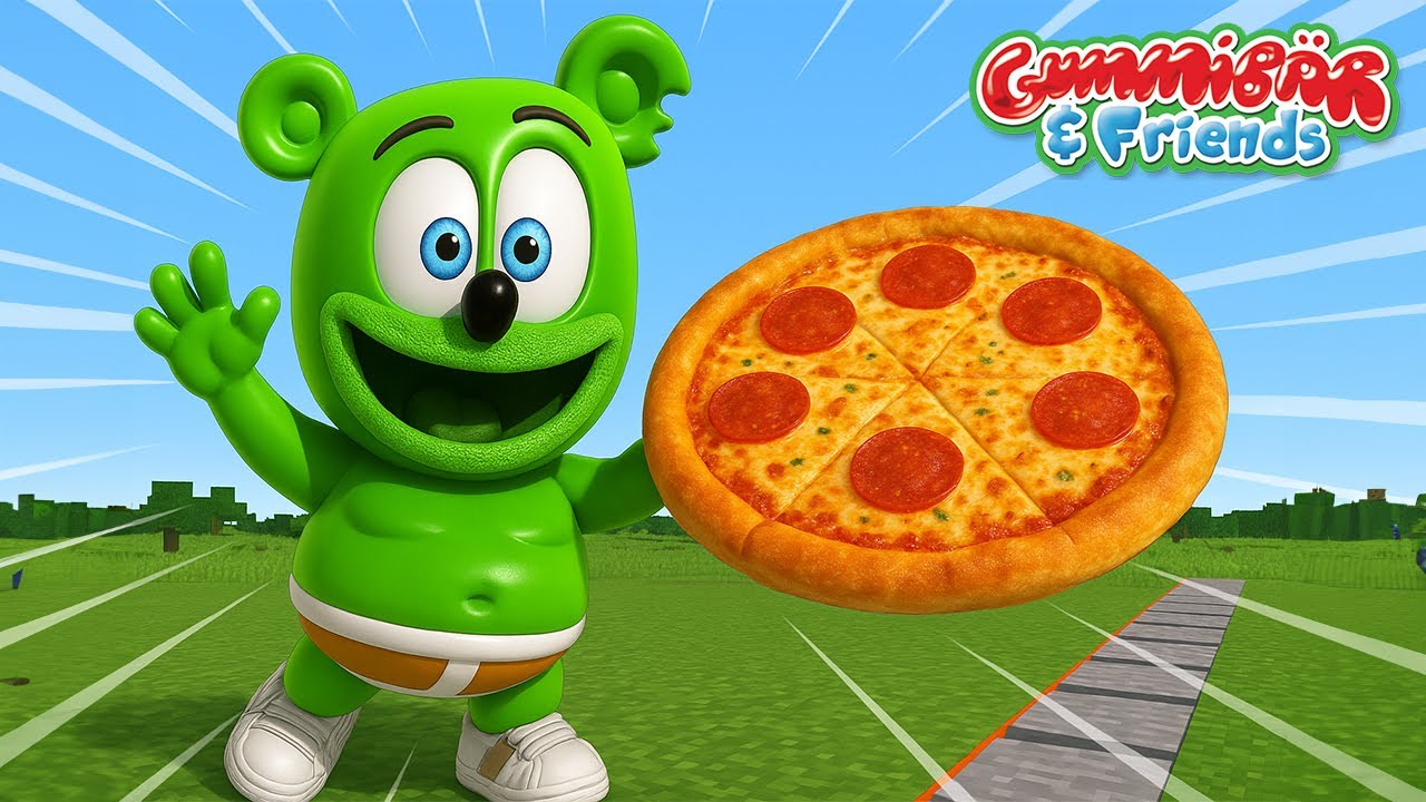 Gummibär show en español : Gummybear Encuentra una Pizza en la Calle! 🍕😲|La Locura Pizzera |Season 2
