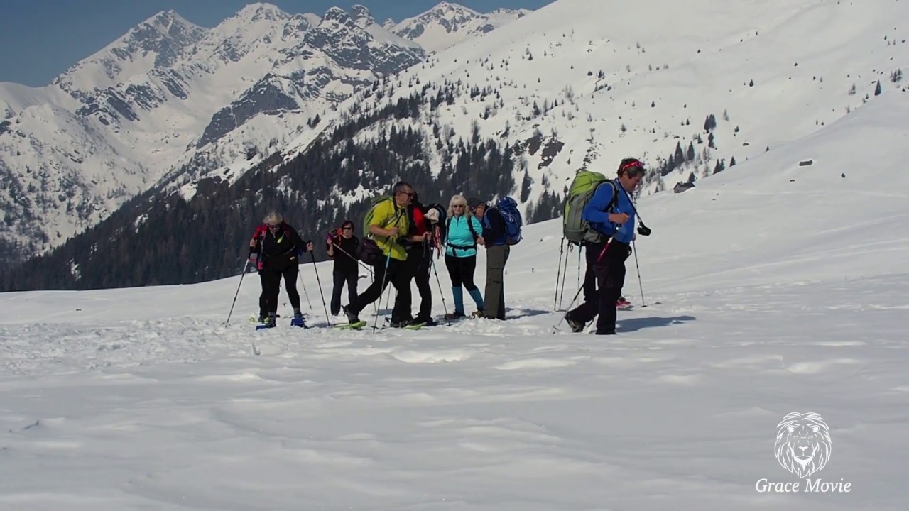 Lombardia - Alta Val Brembana - ciaspolata ai Piani dell'Avaro (HD)