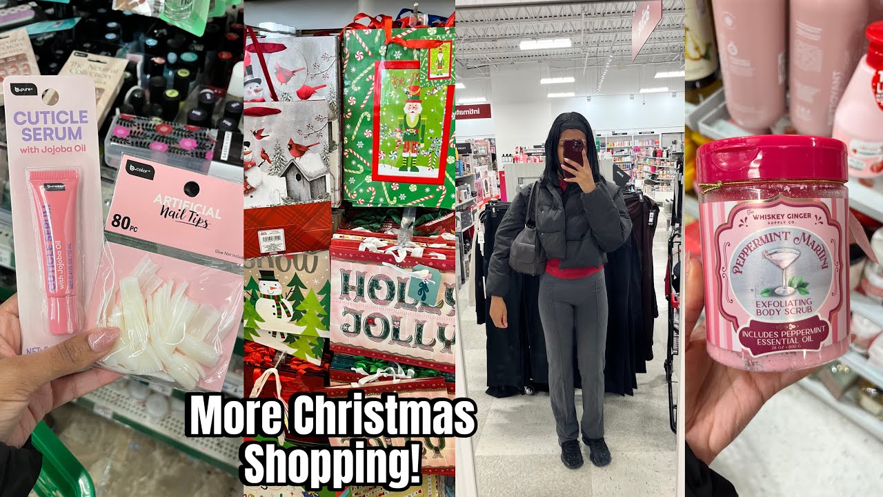 VLOGMAS ⛄️ Final Christmas Shopping in TJMAXX, and DOLLAR STORE Hygiene Haul! 