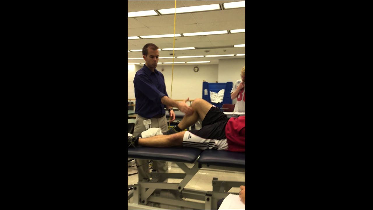 Joint Mobs: Grade III and IV Physiological flexion and proximal fibula AP glide