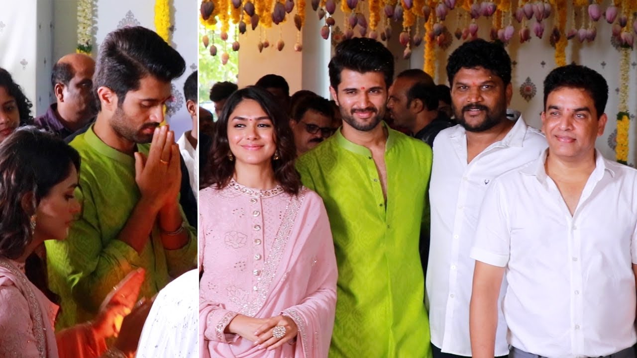 #VD13 Pooja Ceremony | Vijay Deverakonda | Mrunal Thakur | Parasuram Petla | Manastars