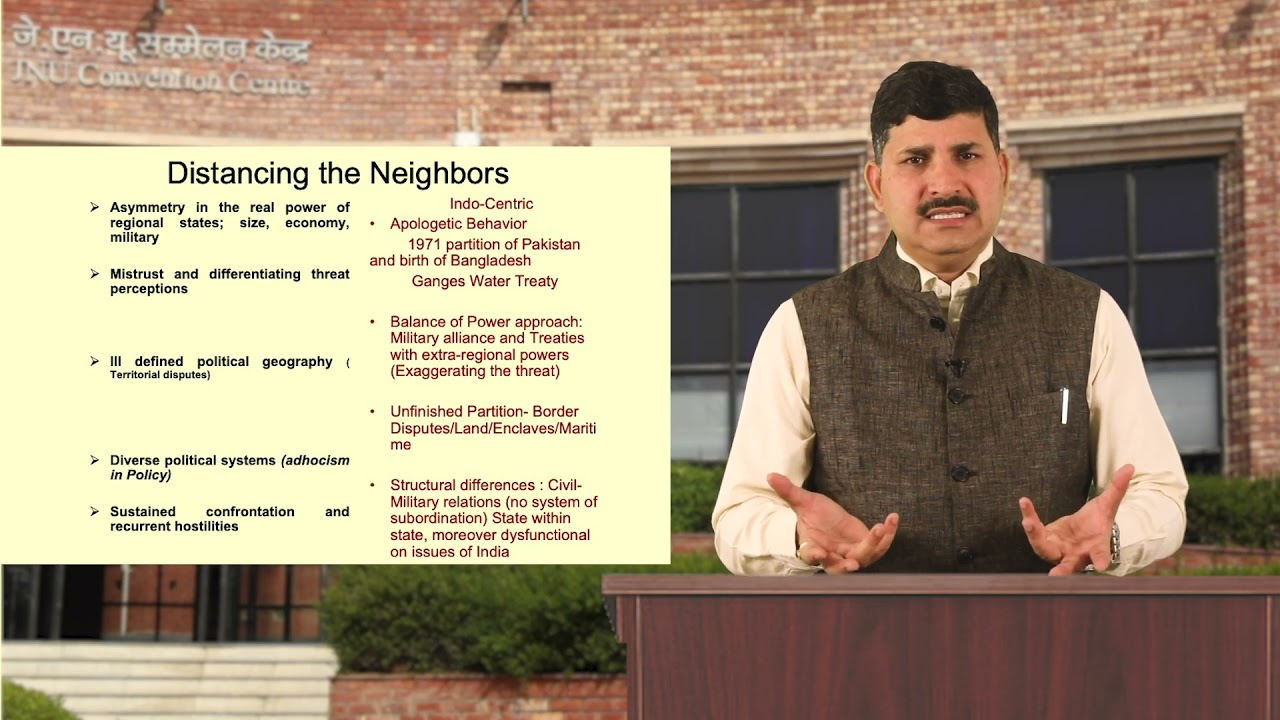 Political Science Lecture 28: India's Neighbourhood Policy