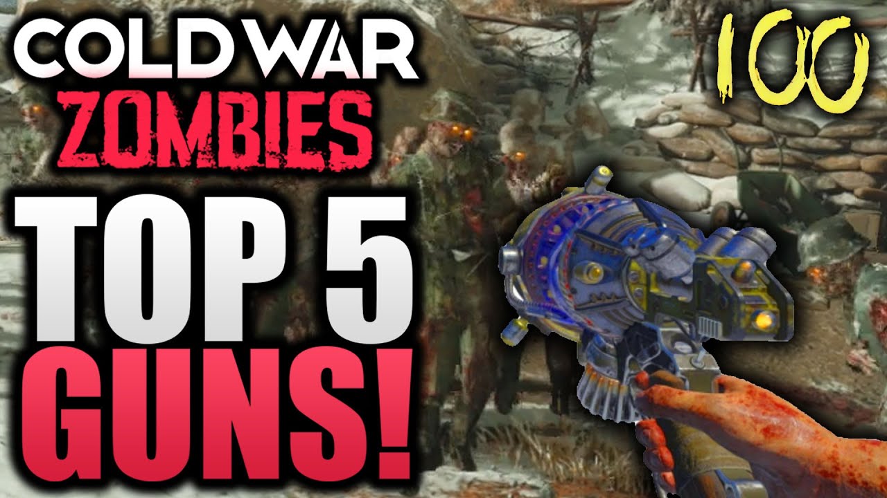COLD WAR ZOMBIES: TOP 5 BEST GUNS! (Black Ops Cold War Zombies)