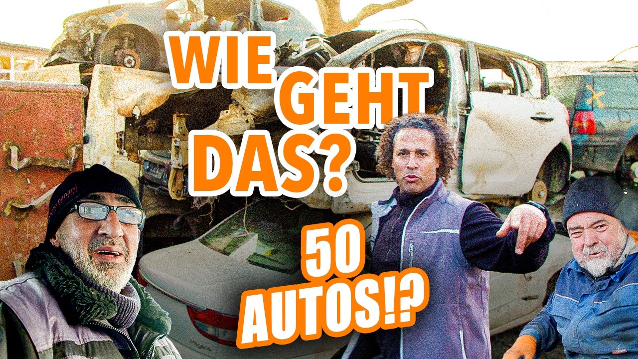 50 Autos in 2 Tagen - XXL-Verschrottung auf dem Schrottplatz | Freds Revier Folge 155