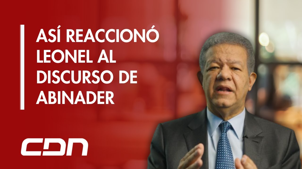 Leonel Fernández responde con críticas al discurso de Abinader