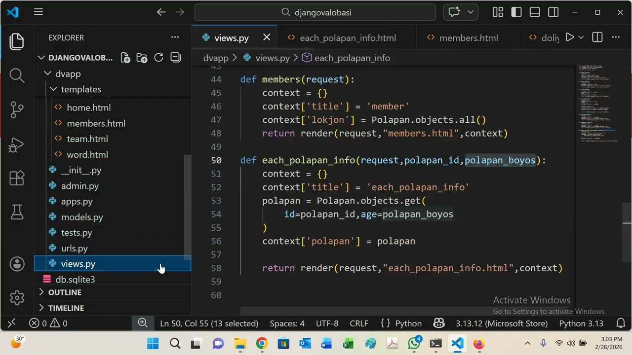 52.  connect more than one parameter for single model object