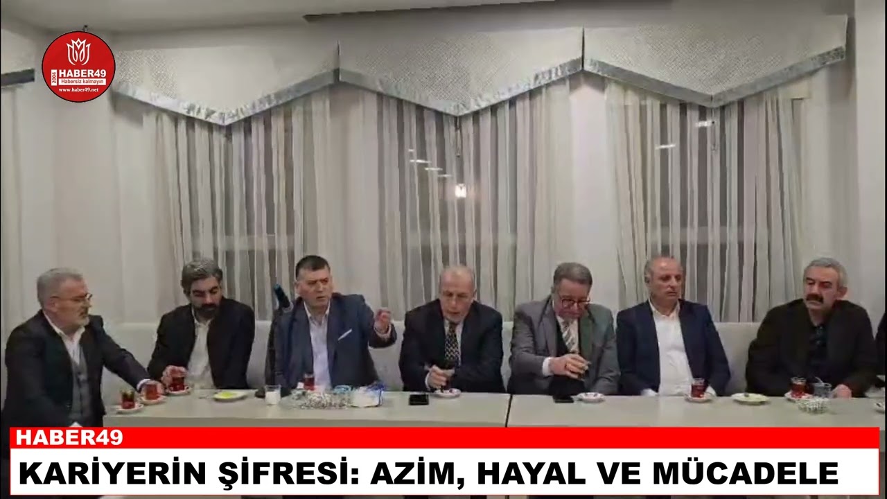 Gıyasettin Bingöl Muşlu gençlerle buluştu: “Pes etmeyin, hayal kurun”