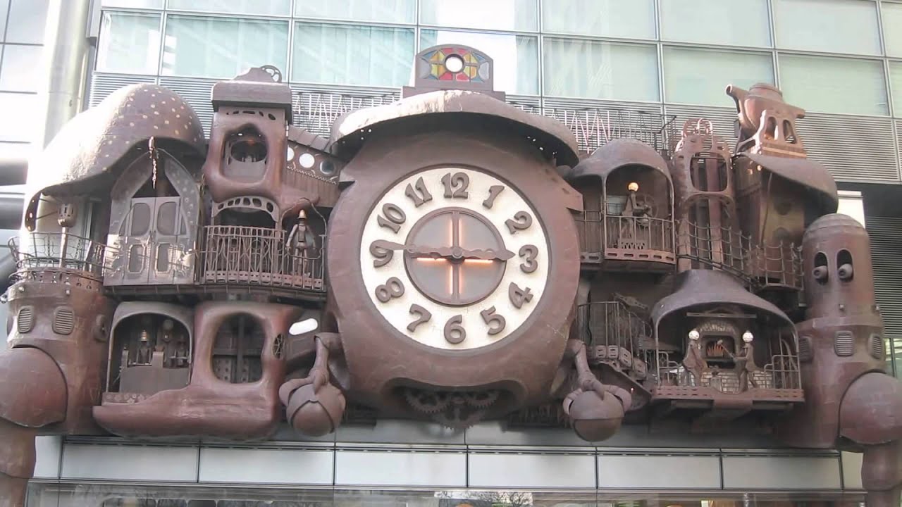 宮崎駿デザインの日テレ大時計　