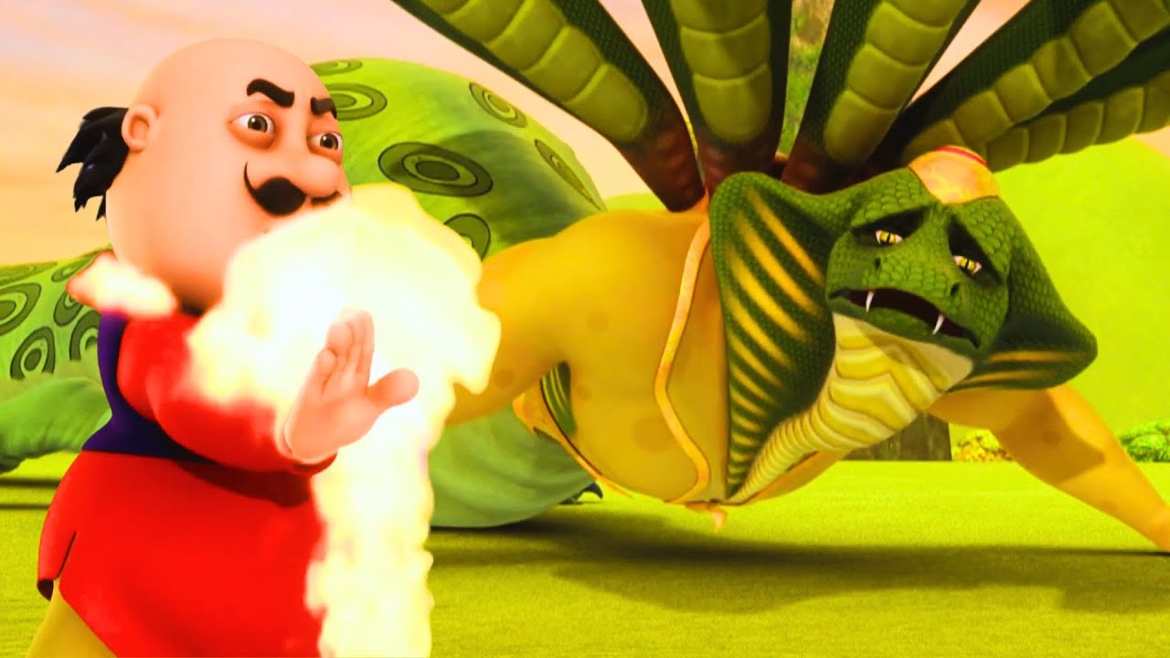 Motu की सबसे बड़ी लड़ाई Dr. Snake से | Motu Patlu Kung Fu King Returns