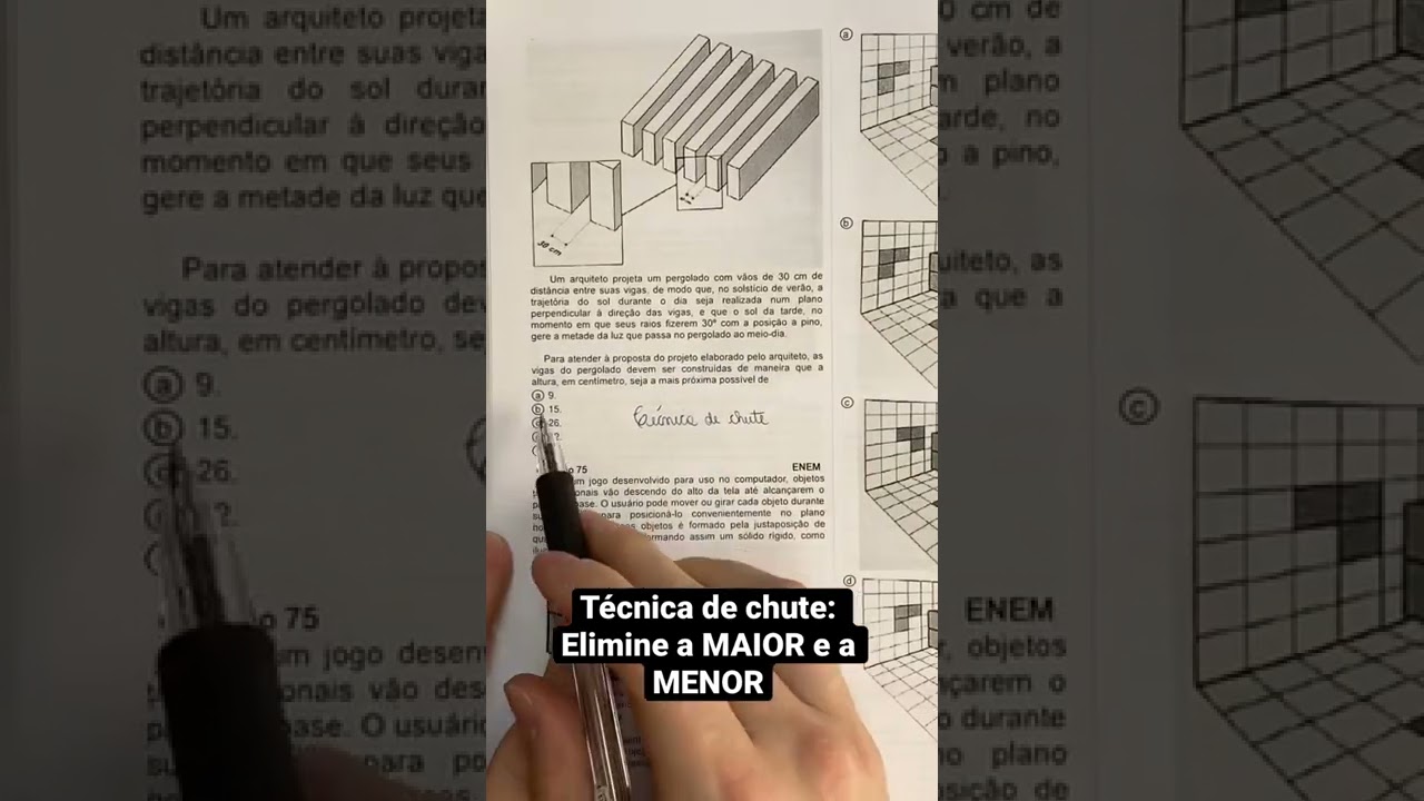Uma t&eacute;cnica de chute para te ajudar na hora da prova