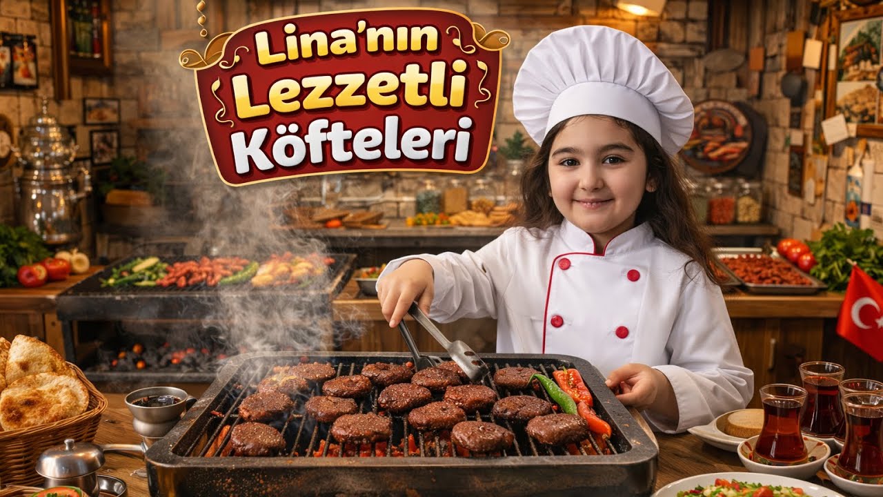 PRENSES LİNA KÖFTECİ OLDU 🥩 BAKALIM İLK MÜŞTERİSİ KİM OLACAK ⁉️ #video #youtube #keşfet #like 