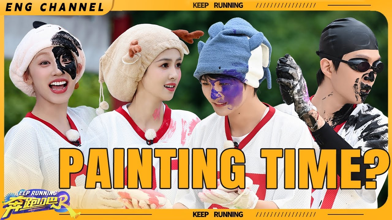 Painting time?! Can't even recognize Dylan and Adam 🤣 | Keep Running S12 EP10 Clip