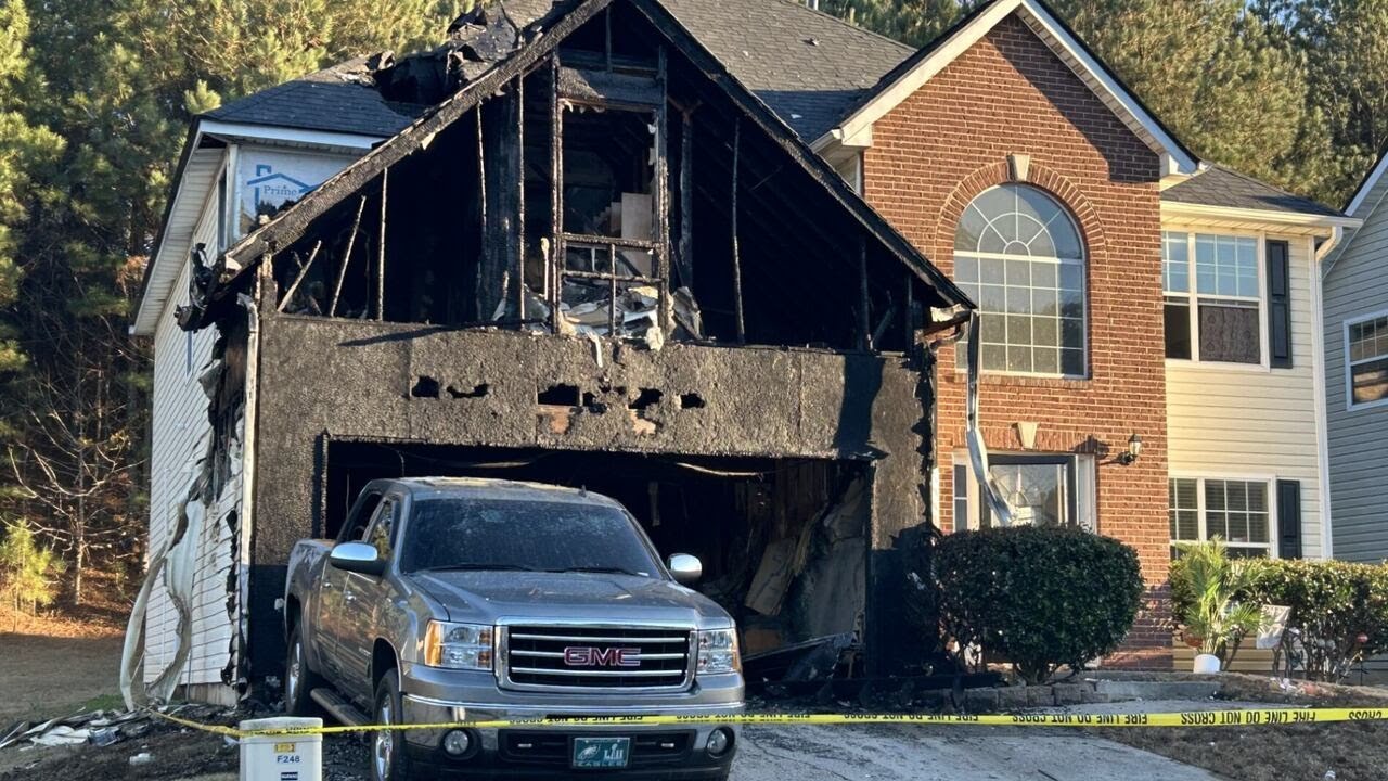 Hiram police officer’s home catches fire on Thanksgiving morning