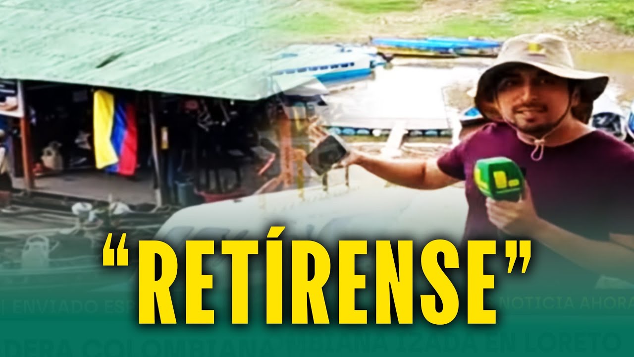 Ciudadano colombiano retira a reportero de Latina en Leticia: 
