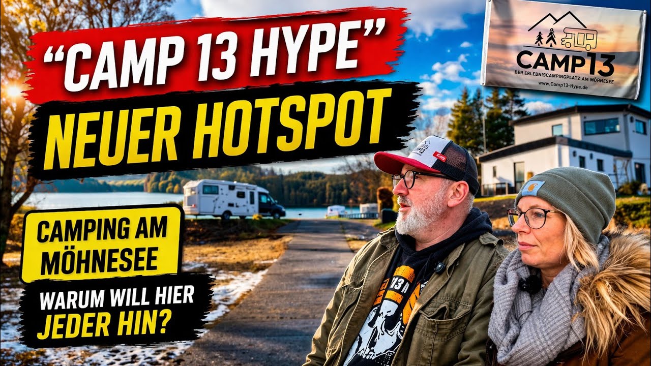 CAMP13 am Möhnesee: Neuer Camping-Hotspot oder nur Hype?