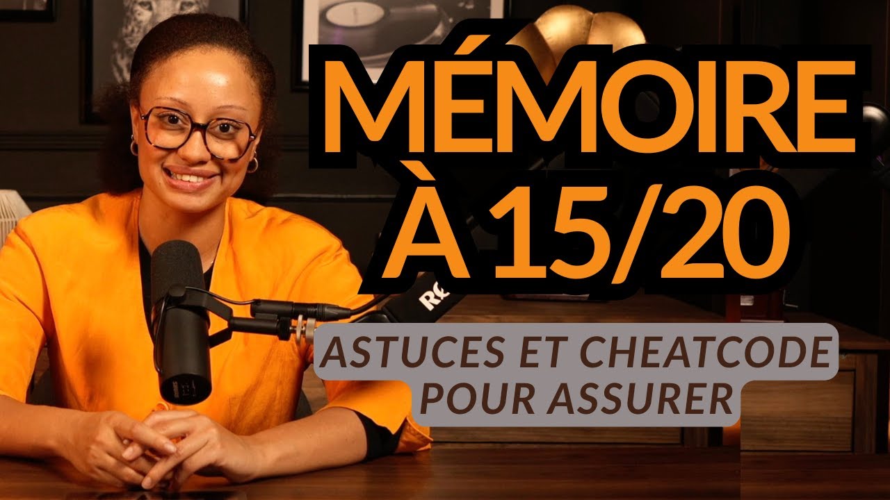 Avoir + de 15 à son mémoire de droit