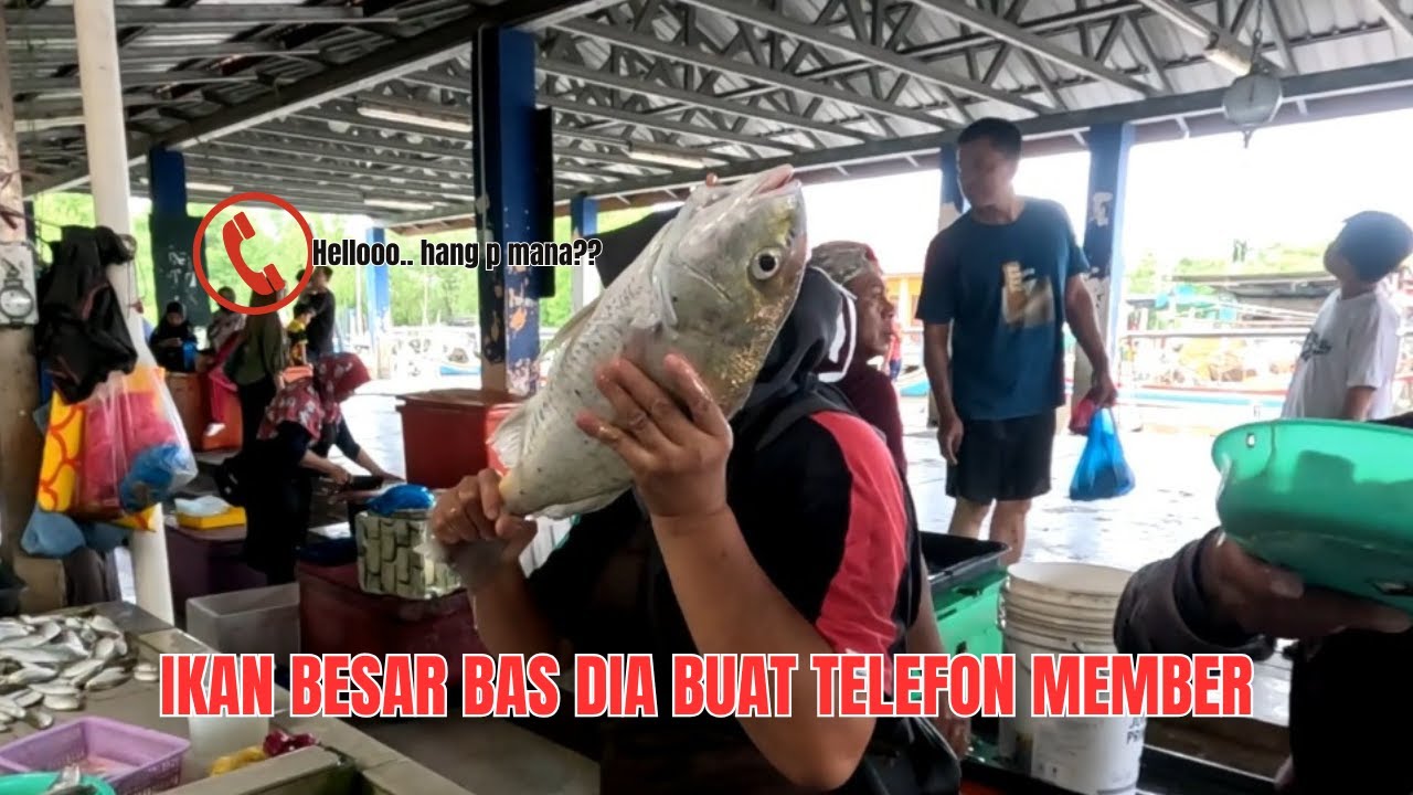 MUSIM RIBUT PUN MASIH ADA IKAN RM 2.00. NELAYAN SUSAH MUSIM RIBUT KALI NI. AMAZING FISH MARKET