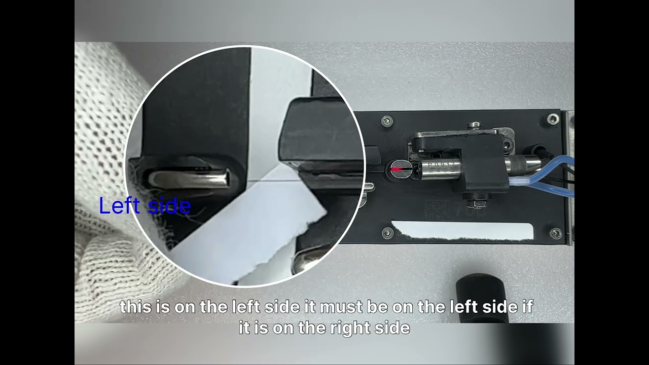 Videojet 1000series Head Alignment.